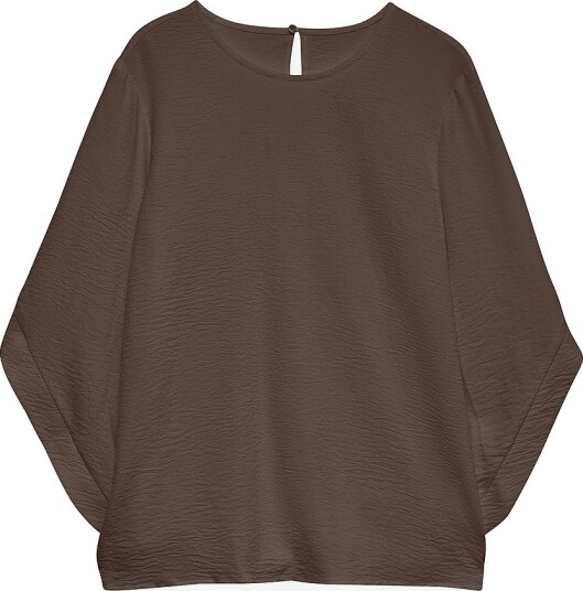 Vero Moda Bluse vmAlva 3/4 O neck Top Wvn Grå