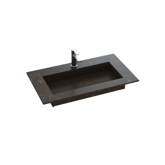 Dansani Inzo Angular D45,50cm Silestone Calypso 80-99cm