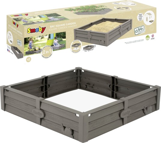 Smoby 2-i-1 sandkasse Smoby 2-i-1 sandkasse
