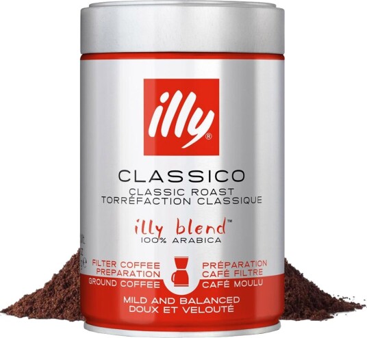 illy Classico Filter/Lungo - 250 g. malt kaffe
