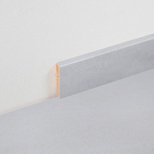 Berryalloc Sokkellist Cement White GREY 60/12 Berryalloc Sokkellist Cement White GREY 60/12