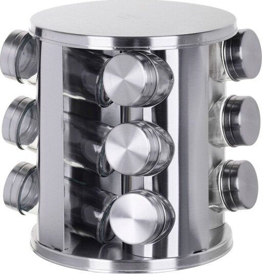 Maestro MR-1725 Krydderglass med Stativ (12 glass)