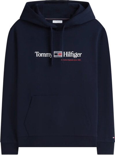 Tommy Hilfiger Rwb Graphic Reg Fleece Hoodie Navy L