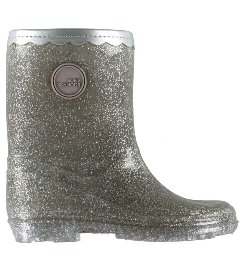 Sofie Schnoor Baby and Kids Nillesk Rubber Boot W/O Lining Grey 30