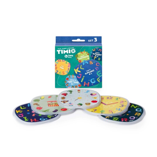 TIMIO Disc Set 3 Fairy Tales Time Vegetables Alphabet A L and M Z TIMIO Disc Set 3 Fairy Tales Time Vegetables Alphabet A L and M Z