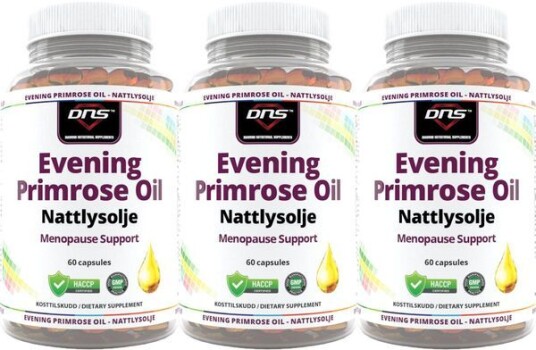 DNS 3 Pack Evening Primrose Oil 3 X 60 Kapsler DNS 3 Pack Evening Primrose Oil 3 X 60 Kapsler