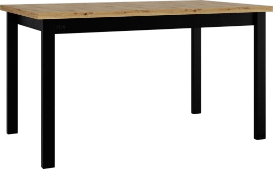 Ericka Spisebord 140 cm Rektangulær - Svart/Brun