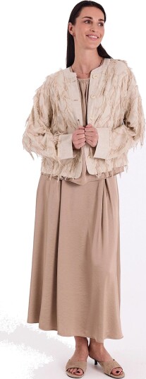 FREE/QUENT Fqfolly Jacket CreaM FREE/QUENT Fqfolly Jacket CreaM