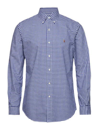 Polo Ralph Lauren Custom Fit Oxford Shirt - Blue - XL
