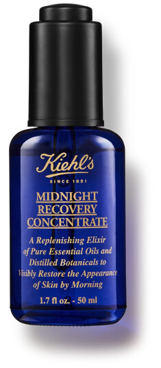 Kiehl's Midnight Recovery Concentrate 50 ml Regenererende Ansiktsserum for Alle Hudtyper