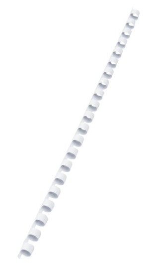 Gbc Combbind 8 Mm 21 Ringer A4 210 X 297 Mm 45 Ark Hvit 100 Stk Plastbindekam For Combbind Ibimaster 250E