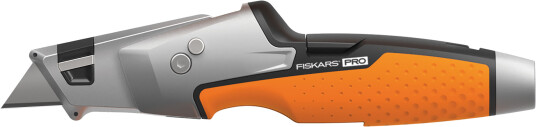 Fiskars CarbonMax Malerhåndverkskniv med Fast Blad og Malingsspannåpner