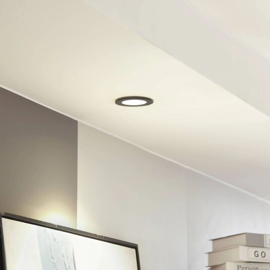 Arcchio LED-downlight Aryx svart 3 000 K Arcchio LED-downlight Aryx svart 3 000 K