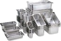 Kantine 1/1 Gn 2.5 Ltr 53X32.5X2 Cm Rustfrit Stål,6 Stk/Pk Kantine 1/1 Gn 2.5 Ltr 53X32.5X2 Cm Rustfrit Stål,6 Stk/Pk