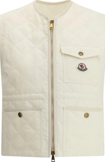 Moncler Dame Jakker Beige L,