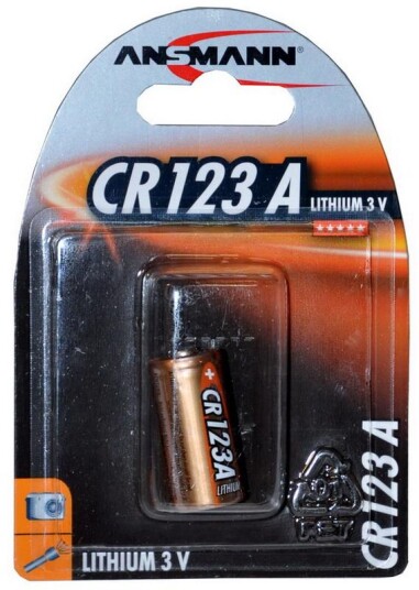 Batteri Ansmann CR.123A FOTO 3V
