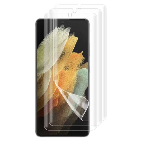 3-pack Samsung Galaxy S21 Skjermbeskyttelsesfilm