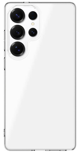 Mykt Silikondeksel Samsung S25 Ultra - Gjennomsiktig