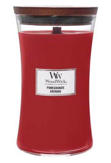 WoodWick - Hourglass duftlys stor pomegranate