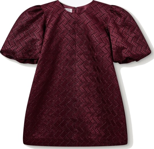 DESIGNERS REMIX Rocco Shift Dress Burgunder 38