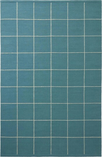 Milan Teppe 180x270 cm Blå / Off white