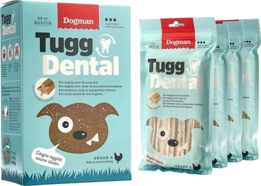 Dogman Tugg Dental Med Kyckling M 28P