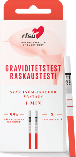 Rfsu Graviditetstest Strips 2 stk.