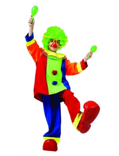 Boland Traciks Klovnekostume, Neon ES406037140