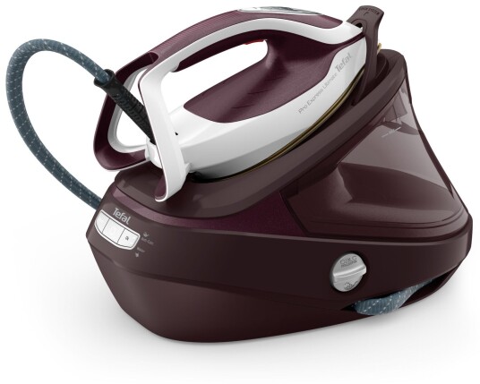 Tefal Pro Express Ultimate II GV9721 1,2 l Durilium AirGlide Autoclean soleplate Rød Hvit Tefal Pro Express Ultimate II GV9721 1,2 l Durilium AirGlide Autoclean soleplate Rød Hvit