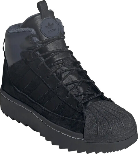 Adidas Originals Superstar Winter Trek J   Black   37 1/3