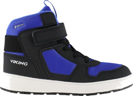 Viking Vintersko Jack Warm GTX 1V Black/Royal Blue Viking 34 Vinterstøvler Blå Svart