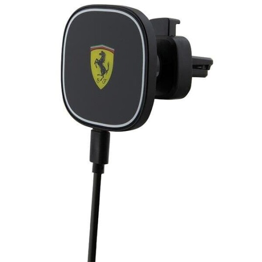 Ferrari 2023 Collection MagSafe Inductive 15W Car Charger for Air Vent - Black
