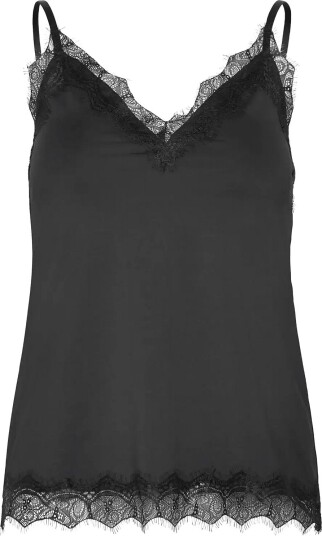 Rosemunde Rwbridget Sl Lace Strap Top BLACK S