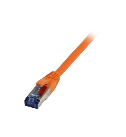 Synergy RJ45 Nettverkskabel Cat6a S/FTP 0,15m Oransje