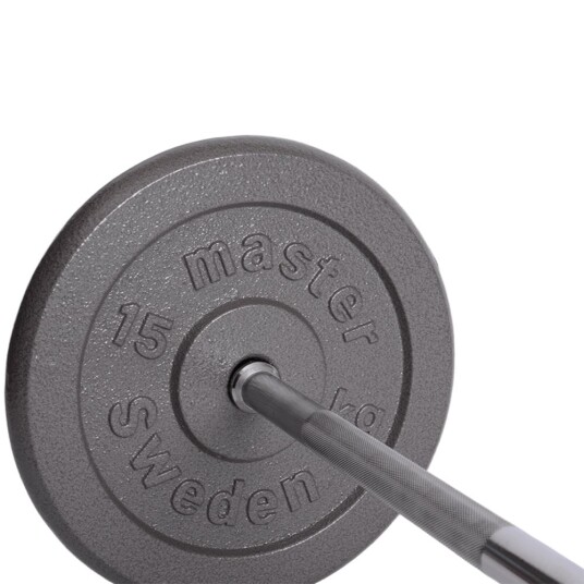 Master Fitness Vektstangsett 25 mm jern – 73 kg, vektstangsett jern