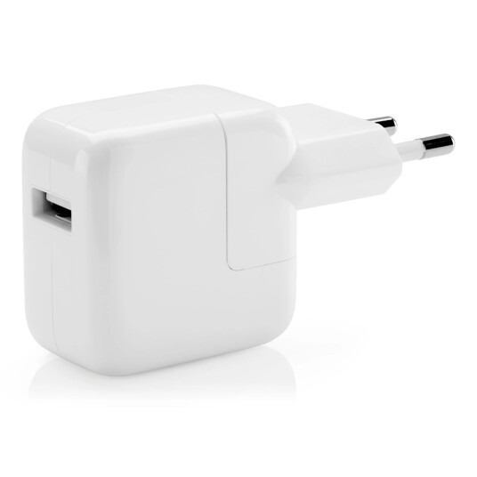 Apple lader adapter 12W USB For iPad og iPhone Apple lader adapter 12W USB For iPad og iPhone