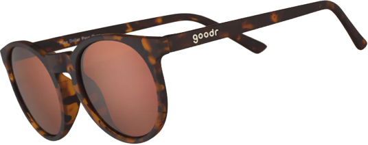 Goodr Sunglasses Nine Dollar Pour Over Brown OneSize
