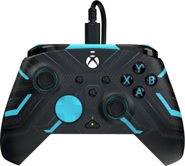 PDP Rematch Wired Controller Titan Steel GLOW Xbox