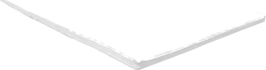Overmadrass 160x200x6 - Hvit