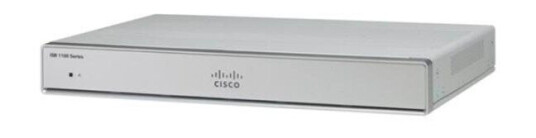 Cisco C1117 4-Port Router med DSL-modem og GigE Wan-porter Sølv Cisco C1117 4-Port Router med DSL-modem og GigE Wan-porter Sølv