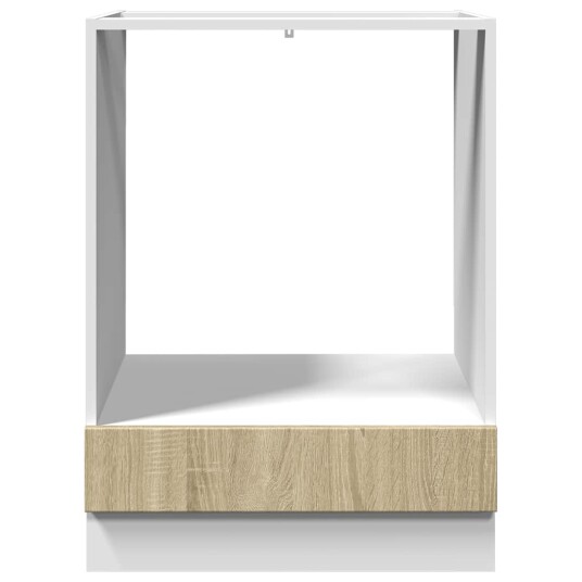 Ovnskap sonoma eik 60x46x81,5 cm sponplate Ovnskap sonoma eik 60x46x81,5 cm sponplate