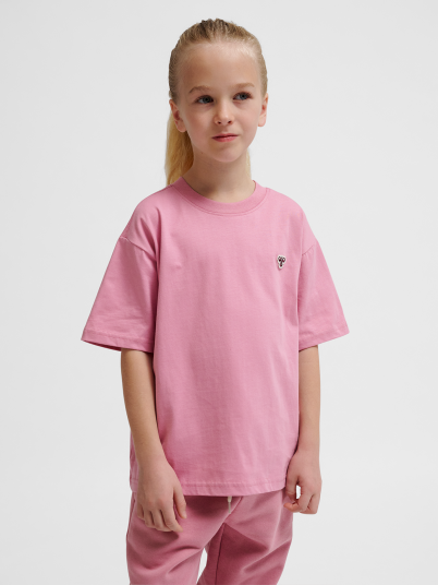 Hummel Junior loose t shirt bee Rosa 110/116 Hummel Junior loose t shirt bee Rosa 110/116