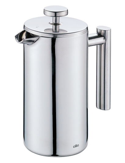 cilio Stempelkande Sara 0,7L, 6 Kopper - Silver - 6 CUPS cilio Stempelkande Sara 0,7L, 6 Kopper - Silver - 6 CUPS