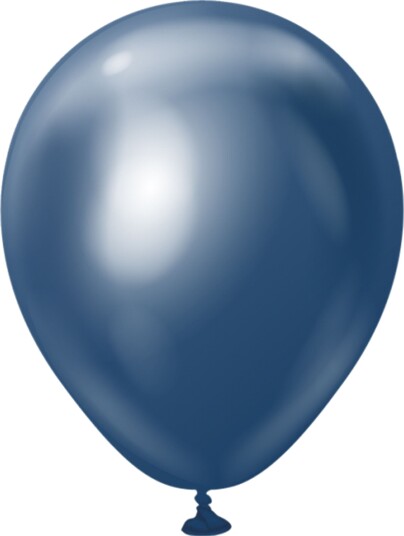 Ballongkungen Ballonger Professional Mini Navy Chrome 25-pakning 1055015-25