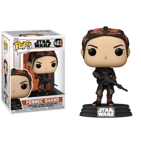 Funko Star Wars Fennec Shand Samlefigur 483 Funko Star Wars Fennec Shand Samlefigur 483