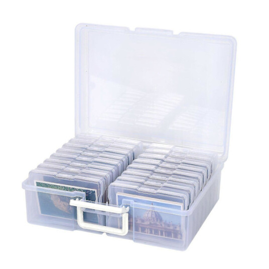 Sett Fotooppbevaringsboks Fotoorganisator Oppbevaring