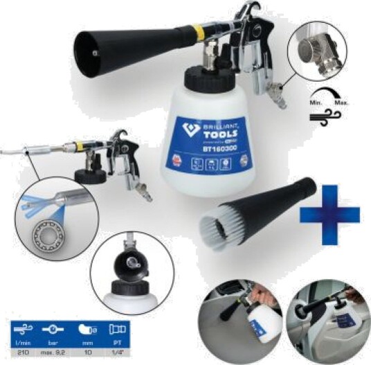 KS TOOLS BT160300 Suge- / blåsepistol (trykkluftdrevet) KS TOOLS BT160300 Suge- / blåsepistol (trykkluftdrevet)