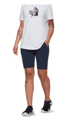 Mammut runbold iv shorts w turshorts dame dark blue 42