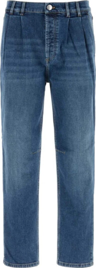Brunello Cucinelli Herre Jeans Blå M, Brunello Cucinelli Herre Jeans Blå M,