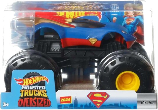 Hot Wheels Monster Trucks Superman Lekebil 1:24